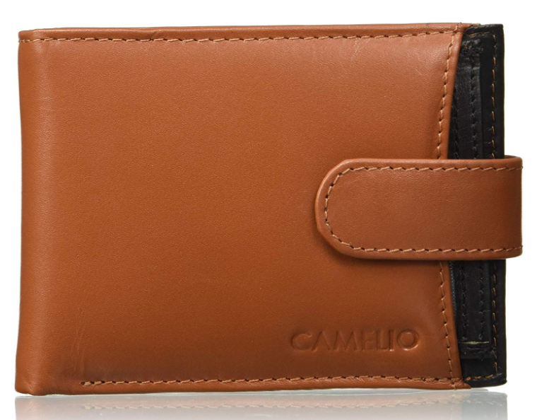  Hornbull Maddison Brown Leather Wallet for Mens, Keyring & Pen  Combo Gift Set for Men