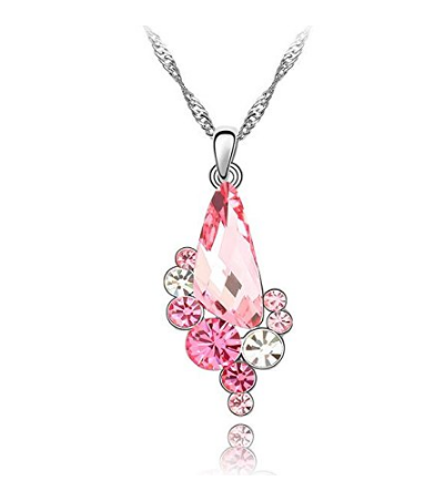 Swarovski Crystal Memories Floral Flower Pendant Necklace With Box | eBay