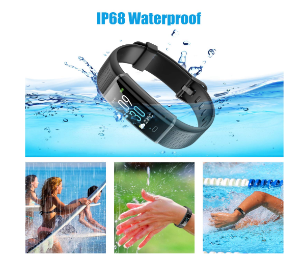 China Smart Fitness Bracelet With IP67 Waterproof Heart Rate Monitor  Manufacturer and Supplier | Chileaf