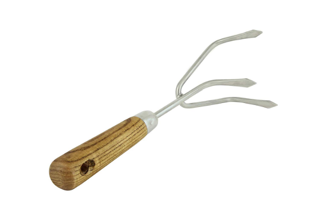 Hand Cultivator by Divine Tree|Wooden Hand Cultivator Garden Tools for ...