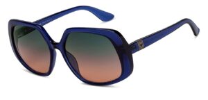 Vincent Chase By Lenskart | Full Rim Square Branded Latest and Stylish Sunglasses | 100% UV Protected | Women | Large | VC S15040
