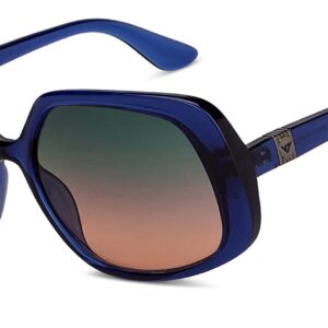 Vincent Chase By Lenskart | Full Rim Square Branded Latest and Stylish Sunglasses | 100% UV Protected | Women | Large | VC S15040