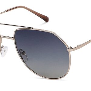 Vincent Chase Eyewear By Lenskart | Full Rim Aviator Branded Latest and Stylish Sunglasses | Polarized and 100% UV Protected | Men & Women | Large | VC S13715-Pack of 1