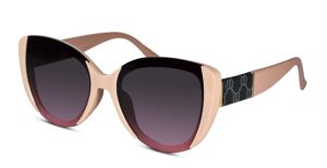 LensKandy | Full Rim Cat Eye Shape | Branded Latest and Trendy Sunglasses | 100% UVA & UVB Protected | Medium | For Women |