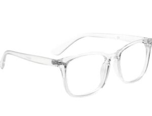 SAINTIMO Square Anti Glare Reading Glasses for Men Women, Computer Readers UV 400 Customise Prescription (AGaR)