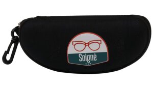 Soigné Square Sunglasses For Girls&Women.Tortoise Print Frame.See Through Brown Color UV Protected Lens.Size Map-MEDIUM.