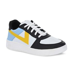 Product description Elevate your style with this classy pair of Walking Sneaker Shoes for Men from the house of Layasa Brand These Stylish latest Design Sneaker for Men boasts Synthetic Upper with Rubber SOLE for durability These Walking Sneakers are the perfect choice for all those who do not like to compromise on what they wear These Men's Sneaker can be worn for casual and outdoor Purpose. Also best fit for Casual, Outdoor, Fashion and Evening Outing Purpose Layasa Sneakers are made up of High Quality Premium Synthetic material which stays strong and durable - meaning the Sneakers will last much longer Soft Cushioned Insole and Rubber Sole ensures cushioning to the feet removing heel strain Layasa endorses style that strikes a fine balance between the classic and the modern, the discreet and the bold with good taste being the only criterion for selection