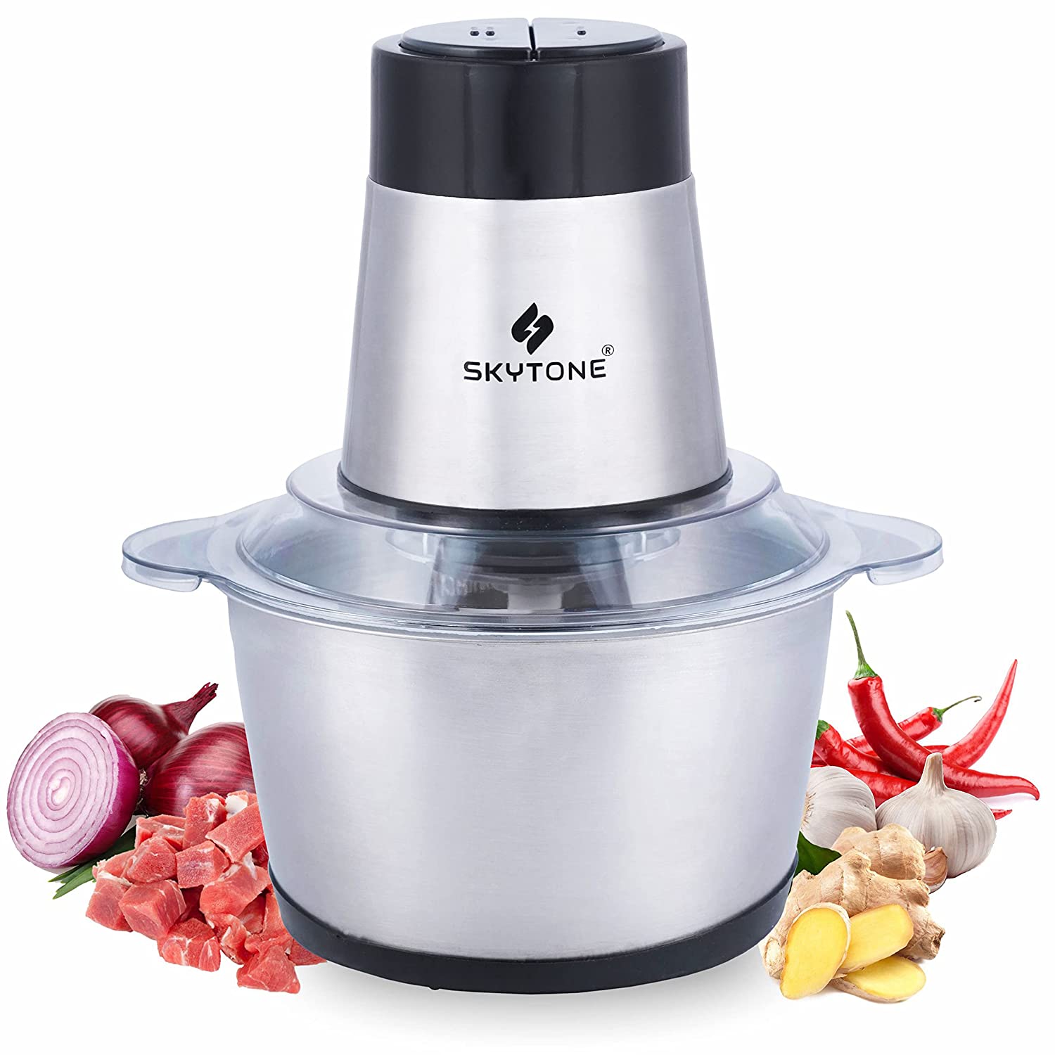 Multifunctional Mini Food Processor And Meat Grinder Blender For  Vegetables, Fruits, Onions, And Garlic - Efficient And Easy To Use