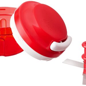 Tupperware Smart Plastic Chopper, Red