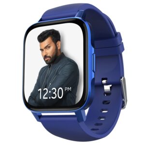 TAGG Verve NEO Smartwatch 1.69’’ HD Display | 60+ Sports Modes | 10 Days Battery | 150+ Maximum Watch Face Library | Waterproof | 24 * 7 HeartRate & Blood Oxygen Tracking | Games & Calculator | Blue