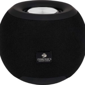 ZEBRONICS Zeb-Bellow 40 Wireless Bluetooth v5.0 Fabric Finish 8W Portable Speaker with Supporting 6Hrs Backup, 55mm Driver, Powerful Bass, USB, mSD, AUX Input, Built-in FM, TWS &Call Function(Red)