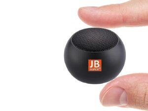 JB SUPER M3 Colorful Wireless Bluetooth Speakers 3D Mini Electroplating Round Steel Speaker (Random Color)