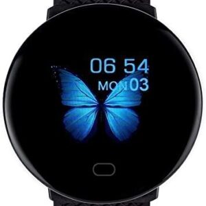 ZEPAD Bluetooth Smart Watch for All and-Roid I-O-S Smartphones with Multiple Functions Like Wireless Connectivity, Touchscreen, Pedometer Sleep, and Fitness Monitoring (Black)