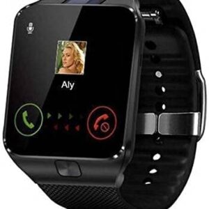 B M C Bluetooth Smart Watch for Men Women DZ09 Men Boys Girl's Women Compatible with Smartphones Wireless Touchscreen, Camera, (Black)