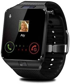 B M C Bluetooth Smart Watch for Men Women DZ09 Men Boys Girl's Women Compatible with Smartphones Wireless Touchscreen, Camera, (Black)