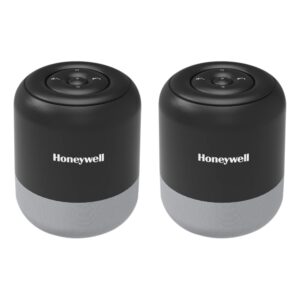 Honeywell Trueno U100 Wireless Duo Bluetooth V5.0 Speaker 5Wx2, 12Hrs Playtime per Speaker, Advanced 52mm Drivers, IPX4, TWS Feature, Premium Stereo Sound, Multi Compatibility Mode