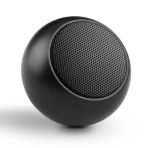 HB PLUS M3 Colorful Wireless Bluetooth Speakers Mini Electroplating Round Steel Speaker