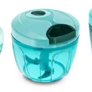 Pigeon Combo Pack of Chopper XL, Mini & DOYO DT Vegetable & Fruit Chopper (XL, Mini Choppers) - Plastic, Green, Transparent