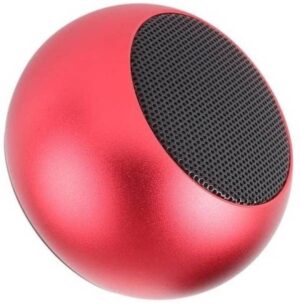 HB PLUS M3 Colorful Wireless Bluetooth Speakers Mini Electroplating Round Steel Speaker