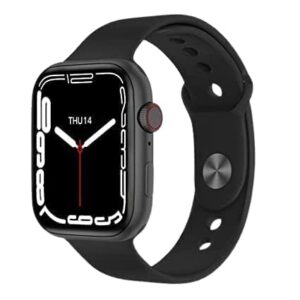 SENS NUTON 1 with 1.7 IPS Display, Orbiter, 5ATM & 150+ Watch Faces & Free Additional Strap (Royal Silver)