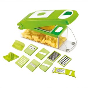 NewSun 12 in 1 Chopper Multipurpose Vegetable Cutter Gater Peeler Chipser, Slicer Dicer for Kitchen, Easy to Use